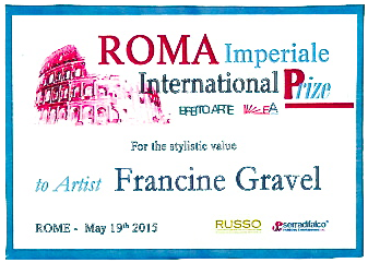 Rome 2015 Award